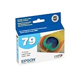 Epson T079520 OEM Ink - (79) Stylus Photo 1400 Artisan 1430 Claria High Capacity Light Cyan Ink (800 Yield) OEM