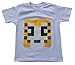 Girls Boys Unisex Stampy Cat Unisex T-shirt You Tuber Tee PIXEL (12, White)
