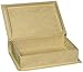 Bulk Buy: Darice DIY Crafts Paper Mache Book Box 7-3/4 x 5-1/2 x 1-3/4 in (2-Pack) 2824-74FCAM