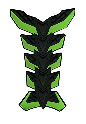 Green Motorcycle Decal Tank Racing 3D Rubber Protector Fiber Gas Pad Sticker For Ducati MONSTER S2R 800 2005 2006 2007