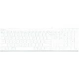 Macally Ultra-Slim USB Wired Computer Keyboard for Apple Mac Pro, MacBook Pro / Air, iMac, Mac Mini, Laptop, &amp; Windows PC Laptop (ACEKEY)