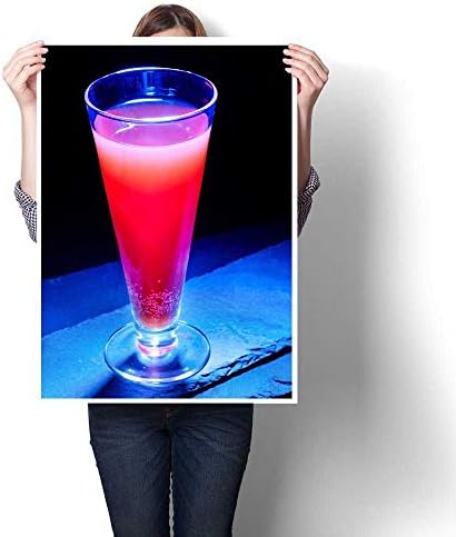 Anniutwo MuralCold red Drink in Highball Glass 22Dormitory painting16 x32