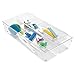 iDesign Linus Plastic Utensil Drawer Divided Organizers, 2-Piece Kitchen Storage Containers with Sliding Tray for Spatulas, Whisks, Spoons, Knives, Silverware, Flatware, 8