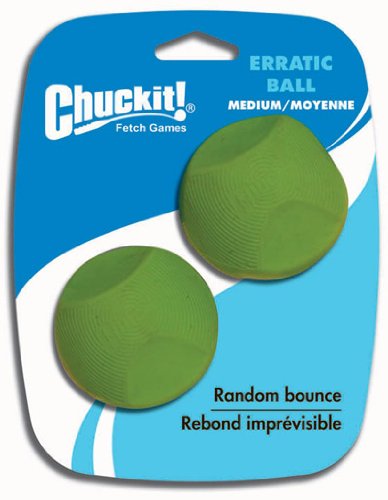 Canine Hardware (Chuckit) Erratic Ball 2-Pack Medium