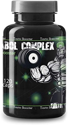 Anabol Complex Testo Booster Extreme by Varg Power 120 Capsules Popular with Bodybuilder Athletes and Men High Dose Matrix Formula Made to Highest German Standards