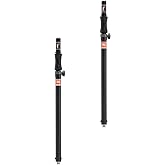 JBL Professional Gas Assist Speaker Pole &ndash; M20 Threaded Lower End, 38mm Pole and 35mm Adapter