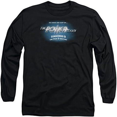 Tenacious D in The Pick of Destiny Power Couch Mens Long Sleeve Shirt BLACK SM
