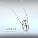 SOUFEEL Logo Charm Stopper 925 Sterling Silver Charms Stopper For Safety Silicone Pad