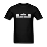 WEREXC Customized t shirts for Man 100% Cotton-Lebron James Logo