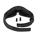 Cabeau Midnight Magic Sleep Mask – Adjust Padded Nose Strip to Block or Blackout Light - for Home and Travel - Soft Plush Fabric – Eye Liners Keep Fabric Away from Eyelids - Memory Foam Earplugs