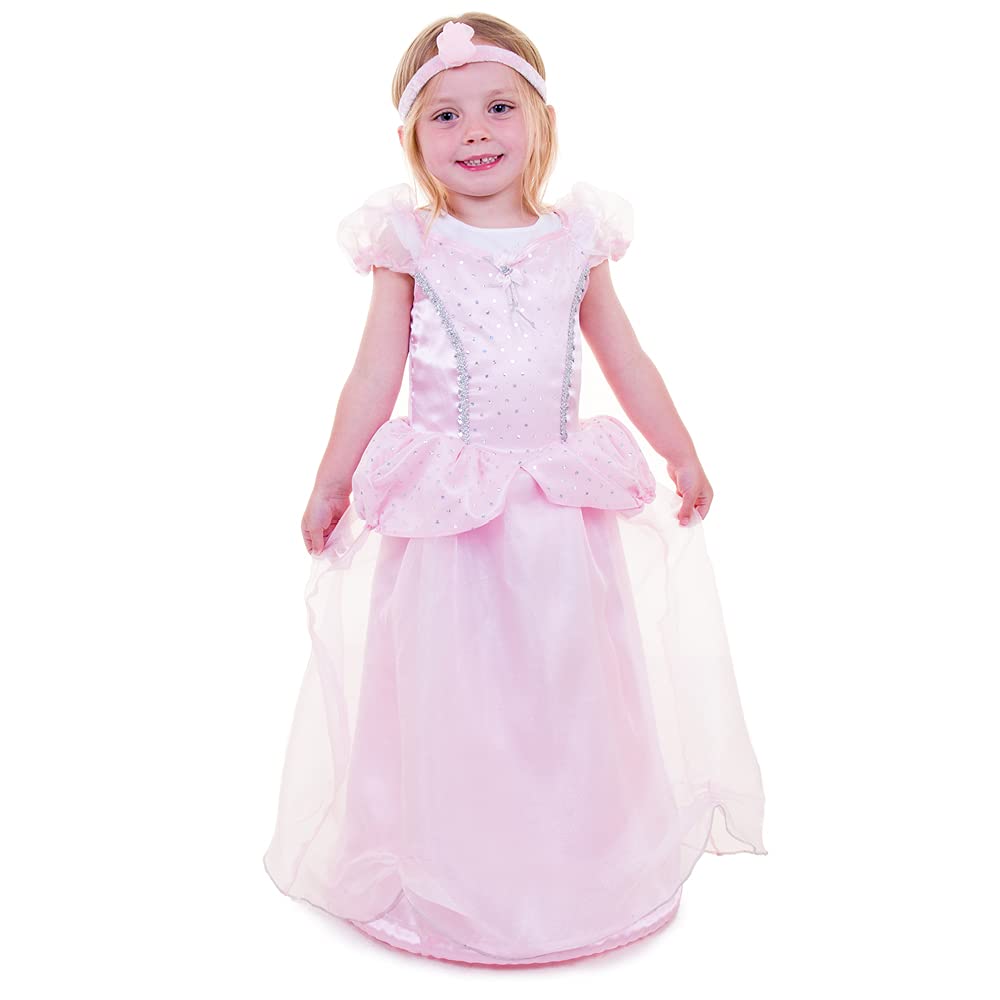 PRETEND TO BEE Briar Rose Princess Dress Up Costume for Kids, 7-9 Years