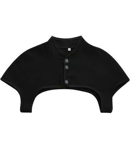 Gilet Termico A Maniche Corte Per Spalle E Collo – Cotone E Modale – Scalda Collo Terapeutico – Taglia XL