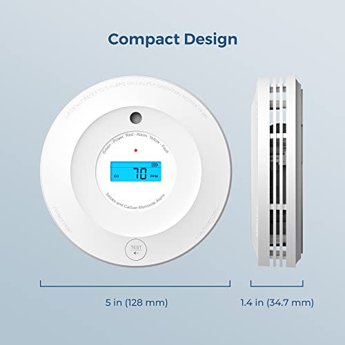 Smoke and Carbon Monoxide Detector 10Year Lifespan, AEGISLINK