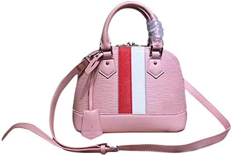 Fashion Alma BB Epi Leather Shoulder Removable Monogram Toron Handle Canvas Handbag