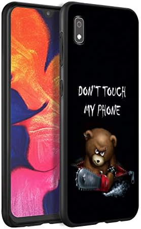 Pnakqil iPhone 11 Pro Max Case, Silicone Black with Funny Pattern Ultra Thin Shockproof Soft Gel TPU Protective Back Cover Bumper Skin Phone Cases for Apple iPhone 11 ProMax Smartphone, Bear