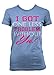 Cybertela I Got One Less Problem Without Ya Junior Ladies T-shirt