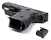 Fixxxer Gen 1-3 Grip Plug fits Medium & Large Frame fits Glock 17 19 20 21 22 23 24 25 31 32 34 35 (Plain Black)