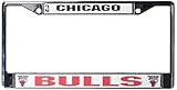 Rico Chicago Bulls Chrome License Plate Frame