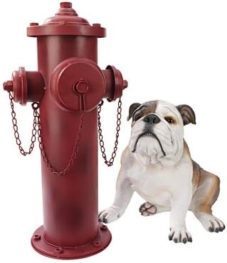 EttansPalace Vintage Metal Fire Hydrant Statue
