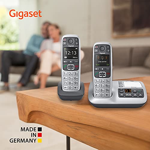 Gigaset E560A Duo Two Cordless Phones, Made in Germany SOSFunction