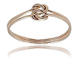 Clearance! Double Love Knot Ring Gold Filled Skinny- SPUNKYsoul Fine Jewelry Collection