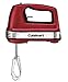 Cuisinart HM-70MR Power Advantage 7-Speed Hand Mixer, Metallic Red