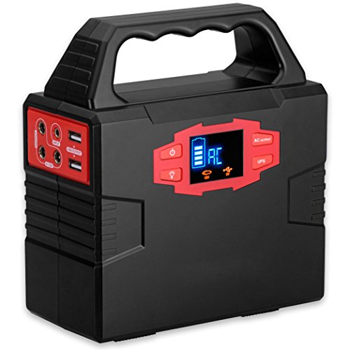 100-watt portable solar generator power inverter, 40800…