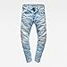 G-Star Raw Men's Arc 3D Slim Fit Jean In Wisk Denim Light Aged Destroyed