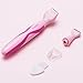 Bikini Trimmer Cordless Women Electric Shaver 2 in 1 Women Shaver with Shaving Head Water-Resistant Electric Lady Shaver for Bikini Line Body Face