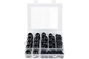 MAKERELE PG7-19 45PCS Cable Gland Kit Plastic Waterproof Adjustable 3-15mm Cable Glands Joints,Black，PG7,NPT 1/4" PG9,PG11,PG13.5,PG16,PG19
