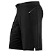 vertex flex-knit zip pocket short - black/stealth black - MD