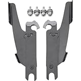 Memphis Shades 07-17 Harley FXDB3 Trigger-Lock Mounting Kit (Black/Sportshields)