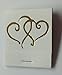 50 White Matches Printed Hearts in Metallic Gold Matchbooks Wedding, Anniversary, Birthday, Party, Your Choice of Color of Printthumb 1