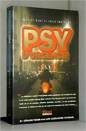 Amazon Fr Psy D Urgence Tixier Gerard Livres