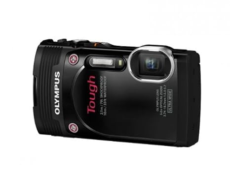Olympus TG-850 Digitalkamera (16 Megapixel CMOS Sensor, 5-fach opt. Zoom, klappbares 7,6 cm (3 Zoll) LCD-Display, Full HD, wa