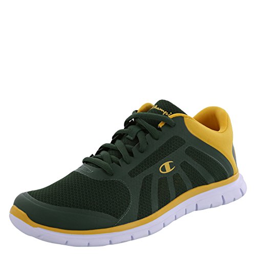Champion men s green gold men s gusto runner 7 regular