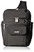Baggallini Luggage Messenger Bag, Charcoal, One Size