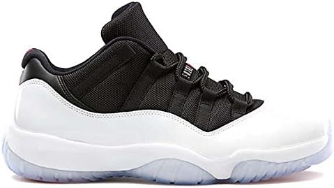 white and black air jordan 11