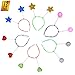 Skeleteen Glitter Antenna Head Boppers - Rainbow Shapes Novelty Headbands - 12 Pieces