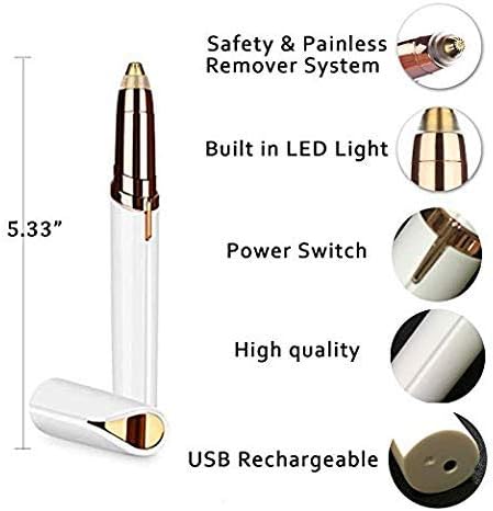 Healthify Finishing Touch Flawless Brows Eyebrow Hair Remover, Blush