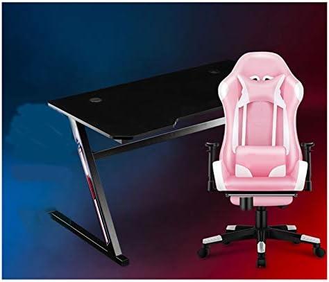 ゲーミングチェア ゲーミングデスク シンプルワークデスク 平机 机 デスク パソコンテーブル プロフェッショナルパソコン デスクやカップホルダーやヘッドホンフックと椅子セット ホームデスクとチェアセット 組立簡単一人暮らし インテリア 勉強机