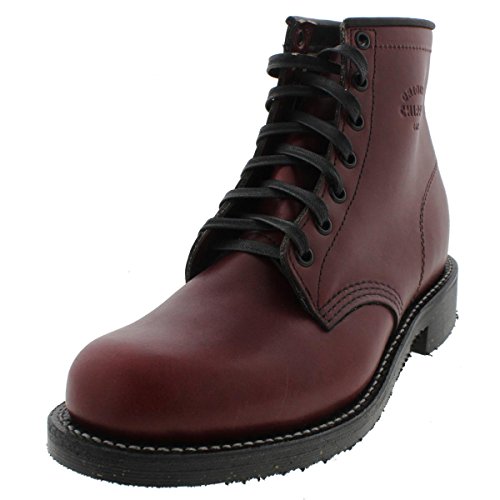 Lace-Up Oxblood Service Boot 