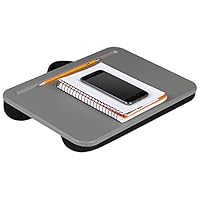 LapGear Compact Lap Desk - Charcoal - Fits Up to 13.3 Inch Laptops - Style No. 43105