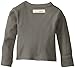 L'ovedbaby Unisex-Baby Newborn Organic Wrap Shirt, Gray, 0/3 Months