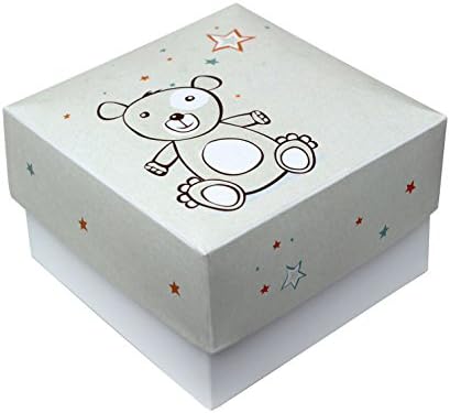 Enalia Mare Favor Boxes with Lid 30 Pcs Set (Light Gray)