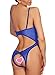 Lingerie for Women Sexy One-Piece Teddy Lingerie Bodysuit Lace Nightie (X-Large (fits Like US Large), .Blue)