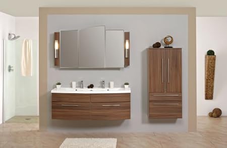 Giro Puris Bathroom Furniture Set Washbasin Cupboard Cabinet
