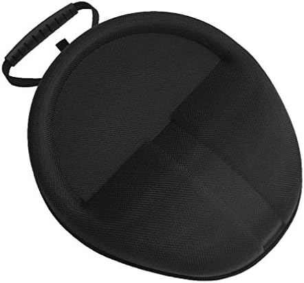 Headphones Carrying Case - Full Size Hardshell Headset Protection for Audio Technica M50x Sennheiser 598 CS Beats Bose QuietComfort 25 35 Sony MDR7506 AKG + More Headphones (Black)