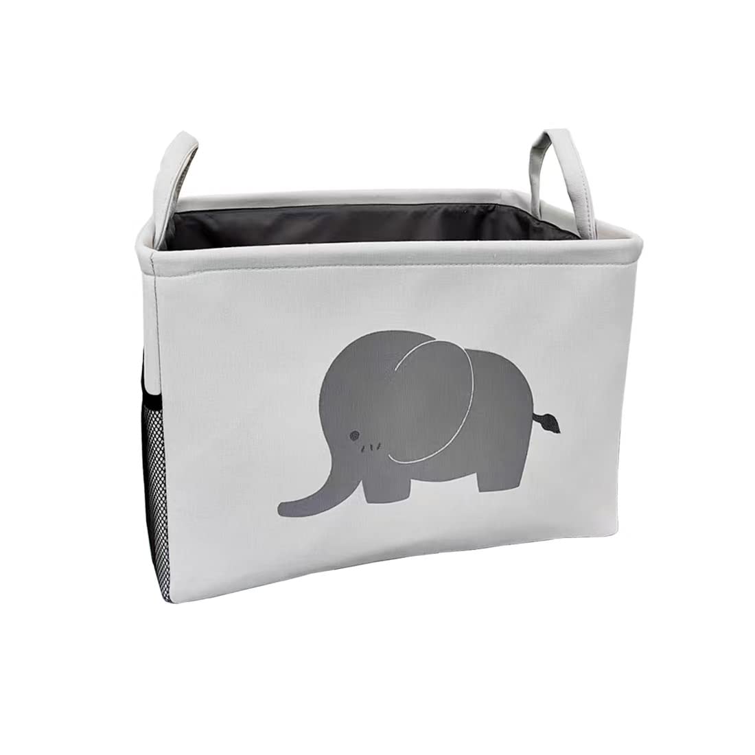 Laundry Basket,Nursery,Storage Basket,Decorative Jumbo Barrel Cotton Organizer Container/Toy Bin/Laundry Hamper,Collapsible&Dual Handles (Rectangular 1)