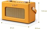 Roberts Revival UNO BT FM/DAB/DAB+ Radio with Bluetooth Sunburst Yellow view 3